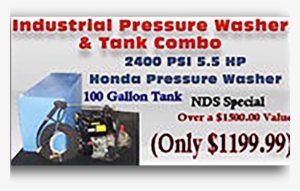Industrial Pressure Washer - Electric Generator #3846103