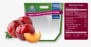 Dj Forry Plums Image - Ciruela Roja Ecológica Bandeja 600 Gr #3846460