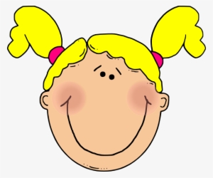 Young Girl - Happy Blonde Girl Clip Art #3847103