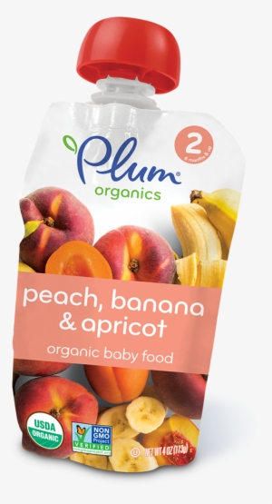 Peach, Banana & Apricot - Plum Organics #3847236