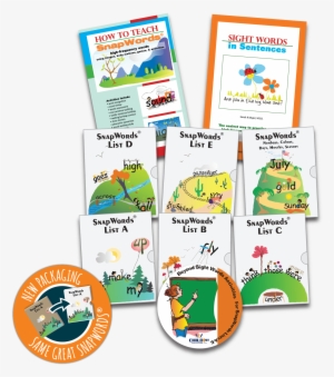 Kinesthetic Reading Kit - Teach Snapwords High-frequency Words #3848005