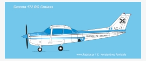 Cessna 172 Rg © Konstantinos Panitsidis - Cessna 172 Skyhawk Side View #3848316