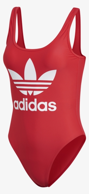 Adidas Original Swimsuit Red #3848361