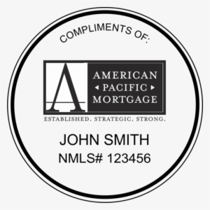 Custom Laser Engraved Scrabble Letter Bamboo Coasters - American Pacific Mortgage #3848366