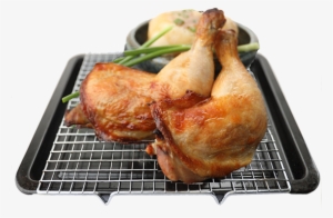 Double Roast Chicken Leg With Mashed Potato - Chicken As Food #3848607