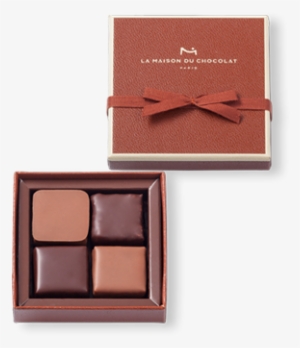 Pralinés Gift Box 4 Pieces - Chocolate #3849257