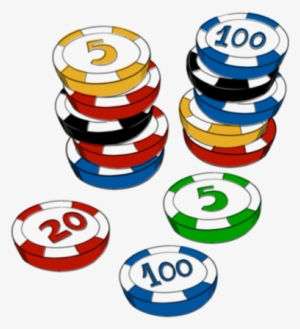 3 - Casino Chips Clip Art #3849289