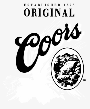 Coors Logo Black And White - Coors Brewery Tour #3849522