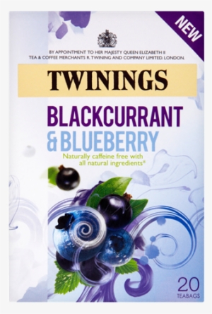 Twinings Blackcurrant & Blueberry Tea 20 Tea Bags, #3852040