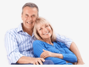 Old Couple Smiling Orthodontics Dentists In Parker, - Smiling Pensioners #3852453