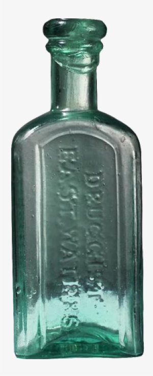 Fess Open Pontil Medicine Bottle Milwaukee - Old Medicine Bottles Png #3852868