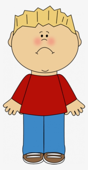Sad Boy School - Sad Boy Clipart #3853004