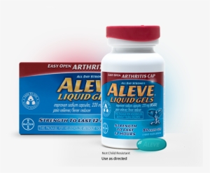 Aleve Liquid Gels Available In An Easy Open Arthritis - Aleve Liquid Gels Arthritis #3853564