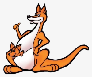 Mammal Clipart Kangaroo Cartoon 袋鼠 卡通 Png - 卡通 袋鼠 #3854192