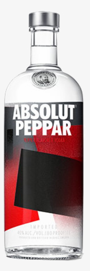 Absolut Vodka Peppar 40% Vol - Absolut Peppar Vodka #3854309