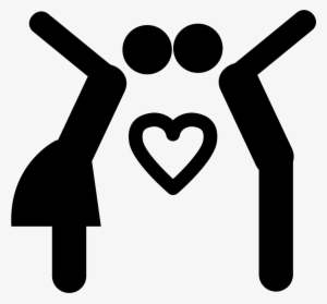 Couple Kissing - - Iconos De Personas Besandose #3854317