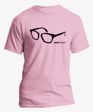 Geek Glasses Black Art, Pink Shirt - Hashtag #outnumbered Tshirt For Dads Of Twins #3854595