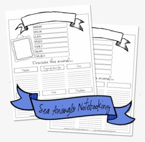 Seaanimals Notebooking4 - Document #3854929