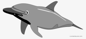 Image Transparent Library Clipart Sea Creatures - Dolphin Clip Art #3854982