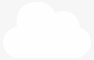 Cloud Hosting - White Cloud Icon #3855642