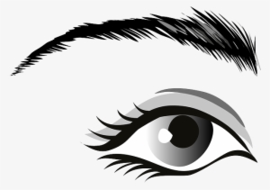 Eyebrow Extensions Are A Hot New Emerging Trend - Eye Brow Clip Art #3855895