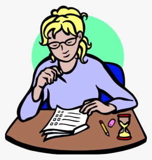Exam Writing Clip Art Clipart - Testing Clip Art #3856010