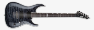 Esp Lmh-1001ntstblk Electric Guitar - Ltd Mh-1001nt Electric Guitar | See-thru Black #3856144