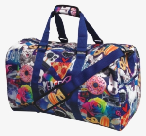 Picture Of Space Junk Duffle Bag - Iscream 'space Junk' Large Neoprene Duffel Bag #3856540