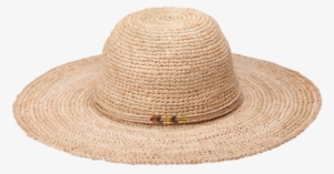 Beach Getaway 100% Raffia Hat Natural #3856749