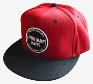 Gear Up With This Red/black Turtle Beach Snapback Cap #3856844