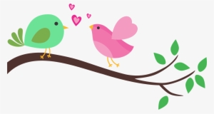 Pajarito En Rama Png - Rama Con Pajarito Png #3856960