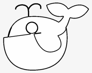 Baby Whale Coloring Page - Drawing #3857069