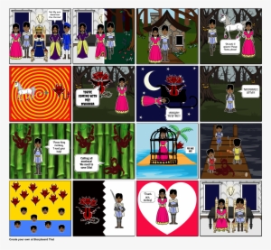 Rama And Sita - Rama And Sita Story Board #3858091