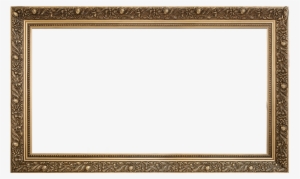 Złota Ozdobna Rama O Wymiarach 60cmx100cm - Empty Frame #3858174