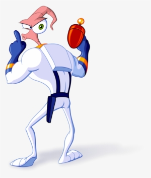 Shush By Look1982 On Deviantart - Earthworm Jim Png #3858456