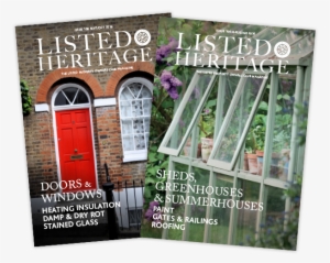 Inside Listed Heritage Magazine You Will Find - Stickers Autocollant Ou Affiche Poster Porte D'entrer #3858848