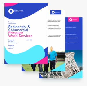 Pressure Washing Proposal Template - Pressure Washing #3859075