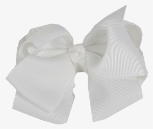 Rwc41404 Ten Cm Ribbon Bow White - Ribbon #3859120