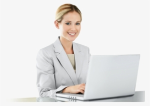 Guild Of Secretaries And Office Administrators - Secretary At Desk Png #3859315