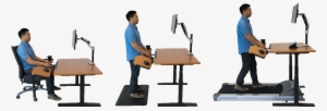 Evolution Edgar - Standing Desk With Keyboard Drawer #3859483