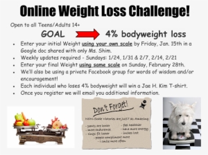 Online Weight Loss Challenge - Fat Chemistry: The Science Behind Obesity #3860020