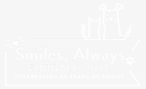Furball Smiles Always Logo White - Pet Alliance Of Greater Orlando, Inc. #3860123