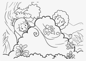 Garden Of Eden Bible Adam And Eve Coloring Book Palabra - Garden Of Eden Free #3860146