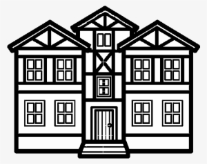 Dibujo De Casas Para Colorear - Imagenes De Casas Para Dibujar #3860276