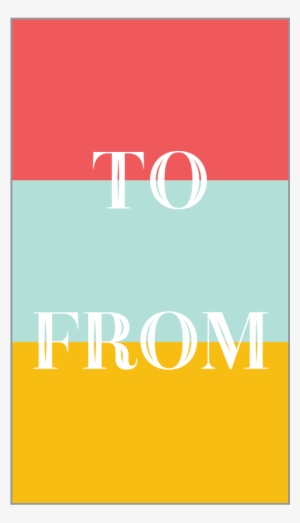 Color Block Gift Stickers - Graphic Design #3860299