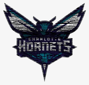 Charlotte Hornets 2015-pres Primary Logo Distressed - Charlotte Hornets Logo Transparent #3861357