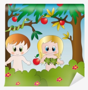 Adam And Eve Clipart #3861433