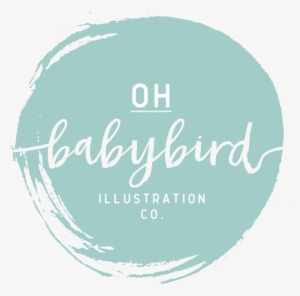 Oh Baby Bird - Calligraphy #3862098