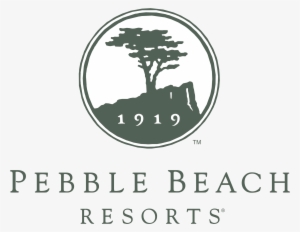 Pebble Beach Resorts Logo Png Transparent - Lodge At Pebble Beach Logo #3862130