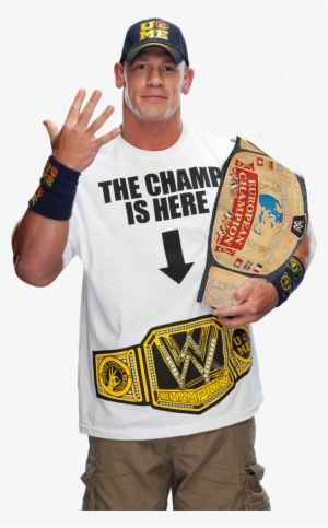 John Cena European Championship - John Cena With Championship #3862195